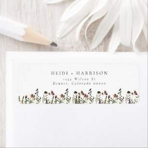Etiqueta HEIDI Bohemian Watercolor Endereço: