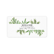 Herbs Rosemary Thyme Botanical Greenery Casamento