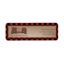 Hiking Boots Xadrez de Buffalo Chá de fraldas de A