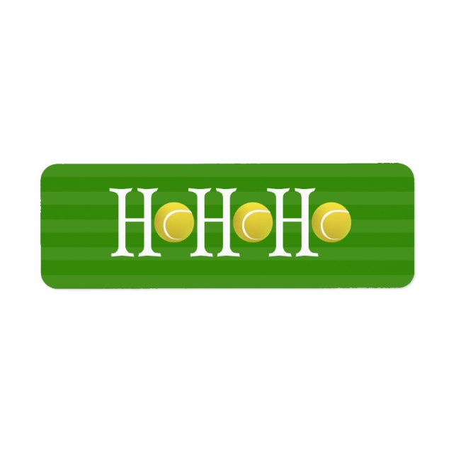 Etiqueta HO-HO-HO - tênis (Frente)