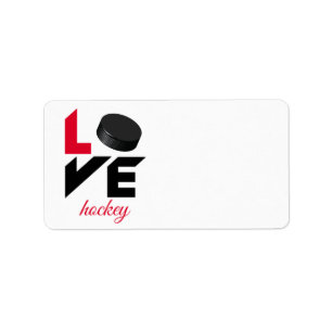 Etiqueta Hockey com amor