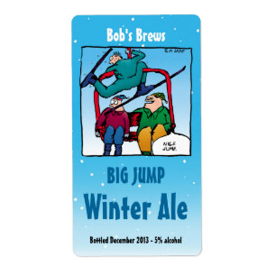 Etiqueta Homebrew Beer Labels com Encantamento Engraçado