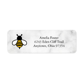 Etiqueta Honey Business Return Address Label