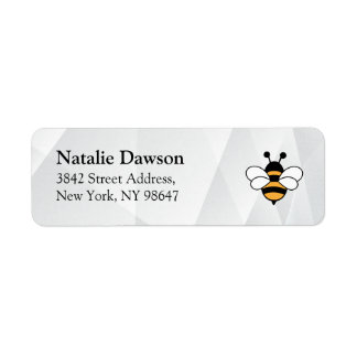 Etiqueta Honey Business Return Address Label