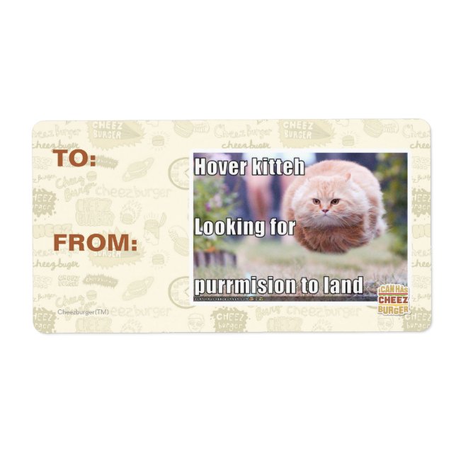 Etiqueta Hover kité (Frente)