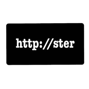 Etiqueta http://ster / código html