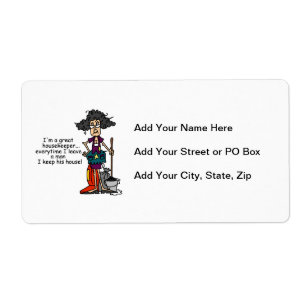 Etiqueta Humor da empregada