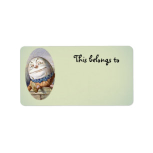Etiqueta Humpty Dumpty pertence a