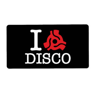 Etiqueta I 45 Adaptador Disco