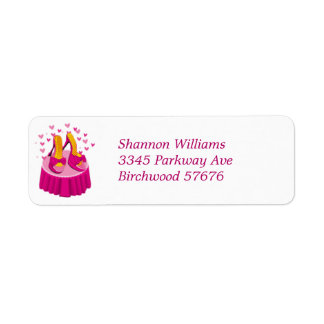 Etiqueta I Love Calçados Return Address Label