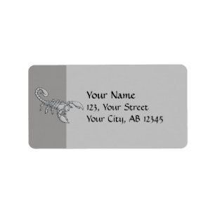 Etiqueta Ícone de Scorpion