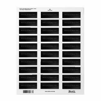 Etiqueta ID de Compro de Endereço de Devolução