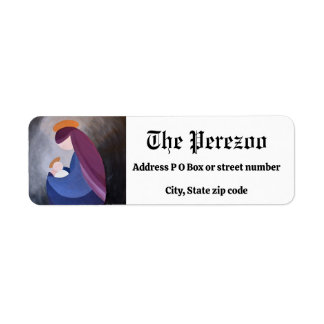 Etiqueta Imagem de Madonna e Child