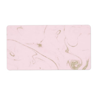 Etiqueta Imagem de ouro luxo e mármore