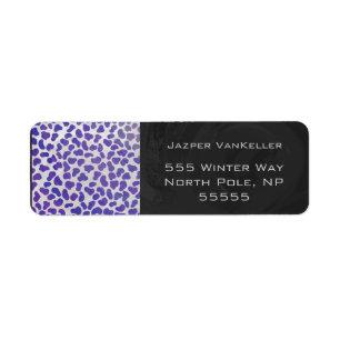 Etiqueta Impressão de Monogramas Dalmatian