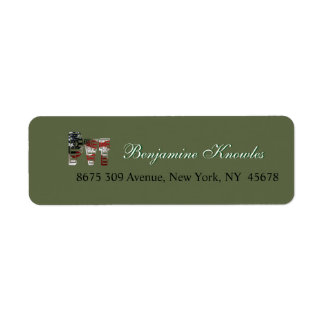 Etiqueta Incrível Único Militar Patriótico