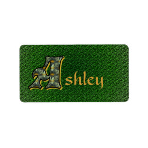 Etiqueta Inicial de Monograma A Arte Floral de Margaridas P