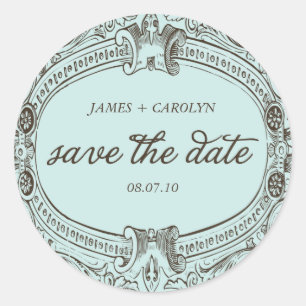 etiqueta inspirada vintage