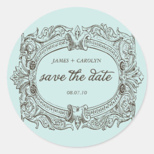 etiqueta inspirada vintage