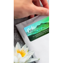 Etiqueta Instrutor de Mediação de Yoga Mestre de Salónica N