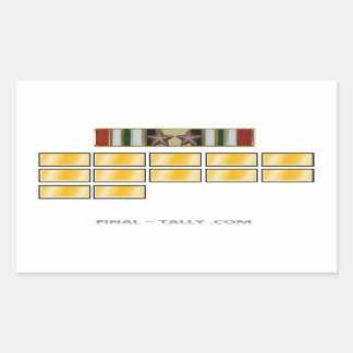 Etiqueta Iraque 12 meses com estrela da campanha