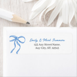 Etiqueta It's a Boy Blue Ribbon