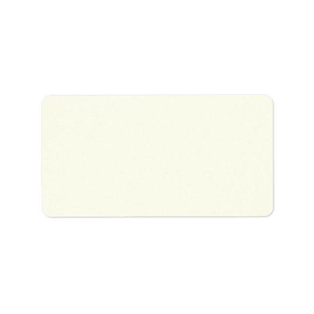 Etiqueta Ivory White (Frente)