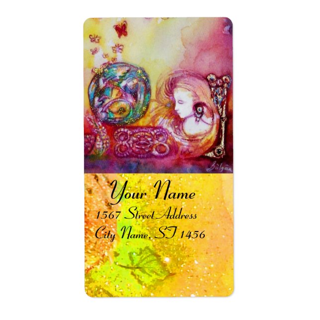 ETIQUETA JARDIM DAS SOMBAS PERDIDAS/FEIRAS E BORRACHAS (Frente)