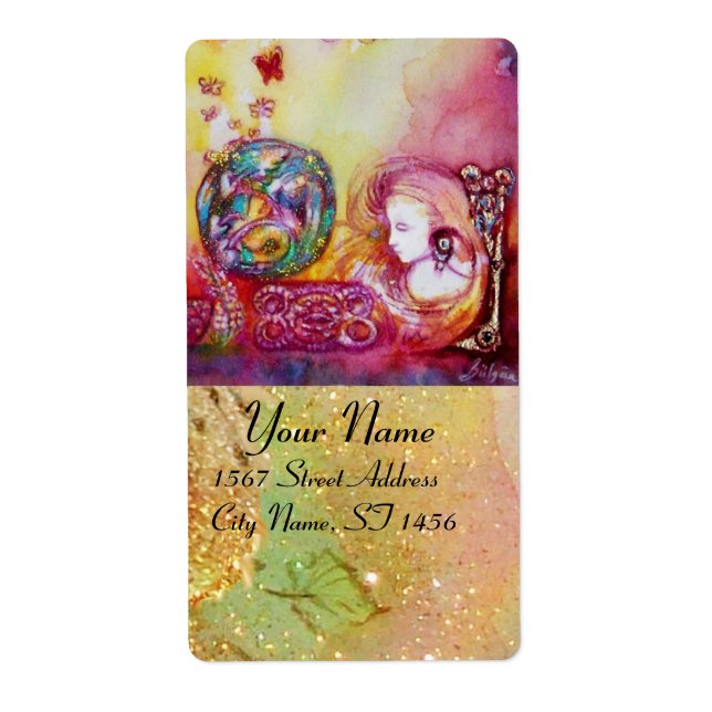 ETIQUETA JARDIM DAS SOMBAS PERDIDAS/FEIRAS E BORRACHAS (Frente)