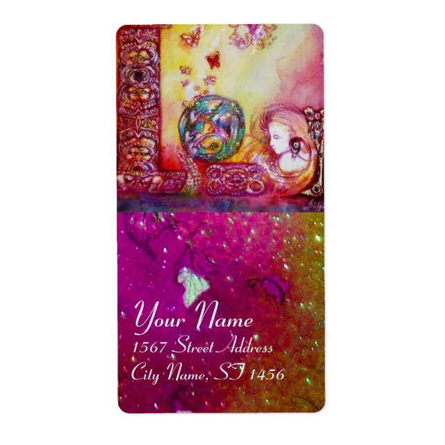 ETIQUETA JARDIM DAS SOMBAS PERDIDAS/FEIRAS E BORRACHAS (Frente)