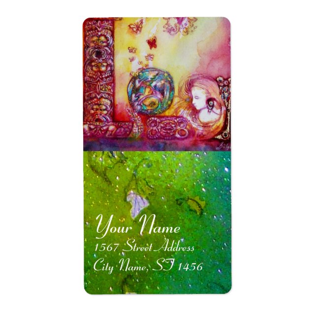 ETIQUETA JARDIM DAS SOMBAS PERDIDAS/FEIRAS E BORRACHAS (Frente)