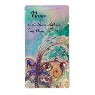 Etiqueta JARDIM DAS SOMBRAS PERDIDAS, rosa azul verde