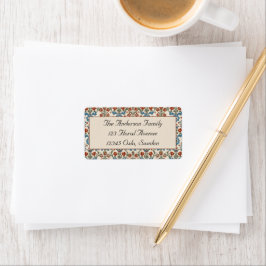 Etiqueta Jardim Norueguês, personalizado