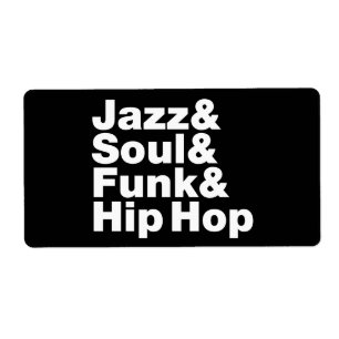 Etiqueta Jazz & Soul & Funk & Hip Hop