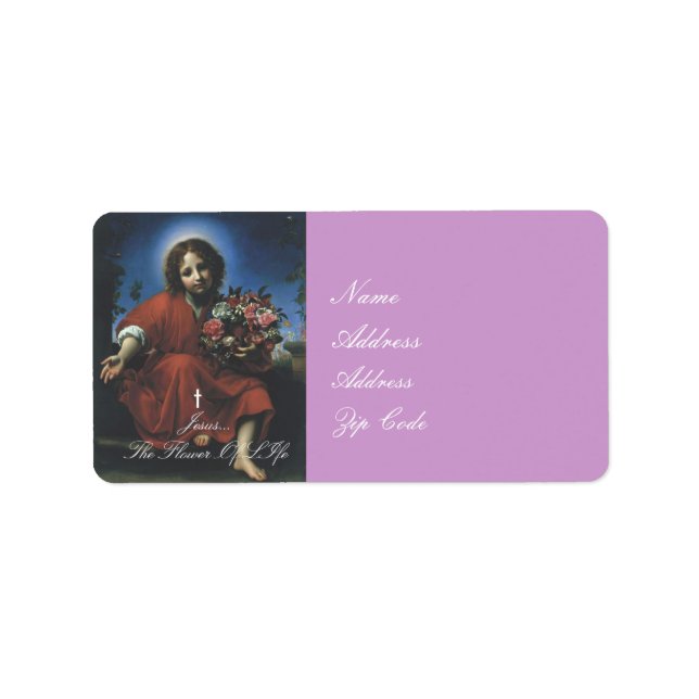 ETIQUETA JESUS... A FLORESTA DA VIDA (Frente)