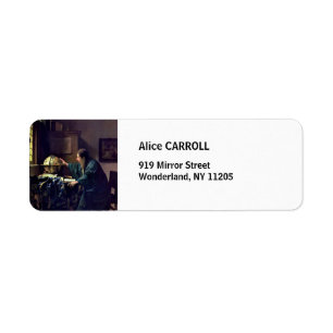 Etiqueta Johannes Vermeer - O Astronomer