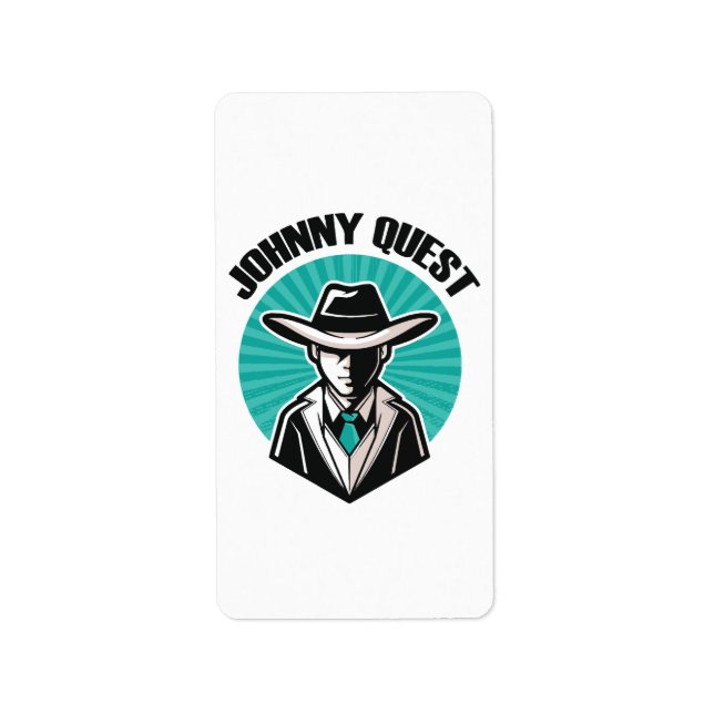 Etiqueta Jonny Quest (Frente)