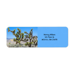 Etiqueta Joshua Tree na Califórnia