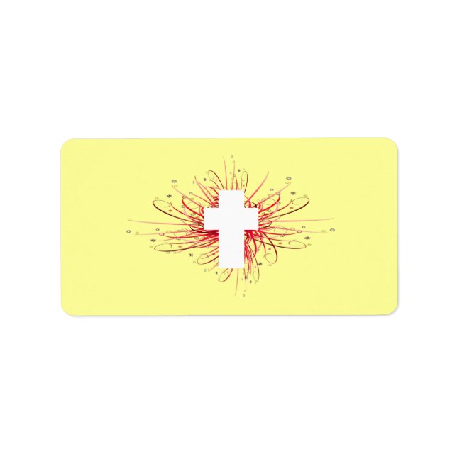 Etiqueta JOY, na Cruz (Frente)