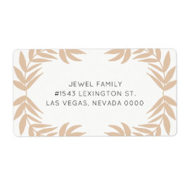 Etiqueta Joyful Leaves