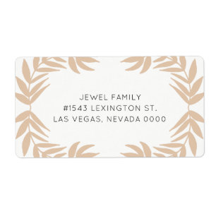 Etiqueta Joyful Leaves