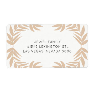 Etiqueta Joyful Leaves