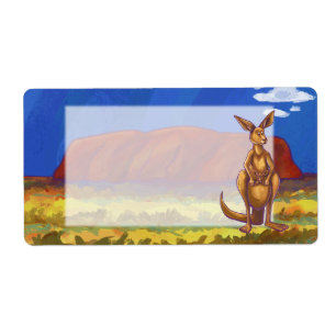 Etiqueta Kangaroo Stationery