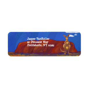 Etiqueta Kangaroo Stationery