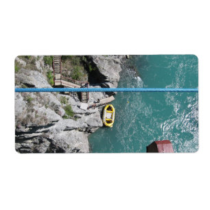 Etiqueta Kawarau Bridge Bungy POV, Queenstown, Nova Zelândi