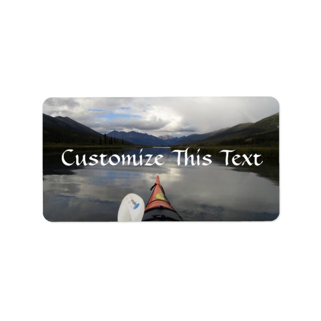 Etiqueta Kayak Journey (Frente)