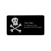Kid Drawn Mosaic Style Jolly Roger