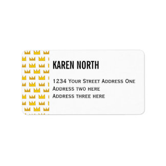 Etiqueta King Crown Art