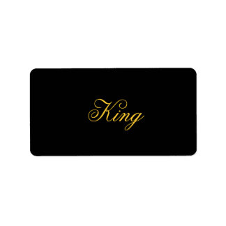 Etiqueta King Labels