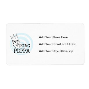 Etiqueta King Poppa T-shirts e presentes